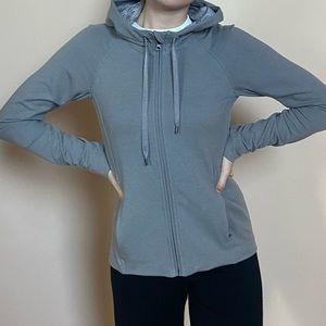 Lululemon grey zip up hoodie-sold out!
